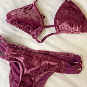 Zaful: Velvet Bikini